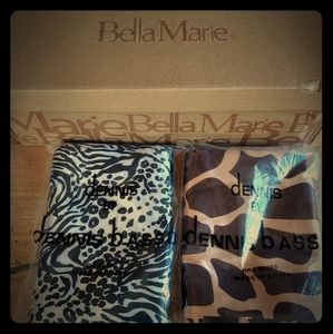 Dress shoes and silk scarfs